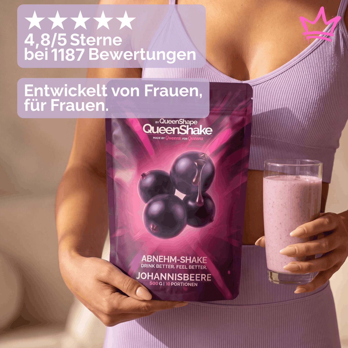 QueenShake Abnehm Shake